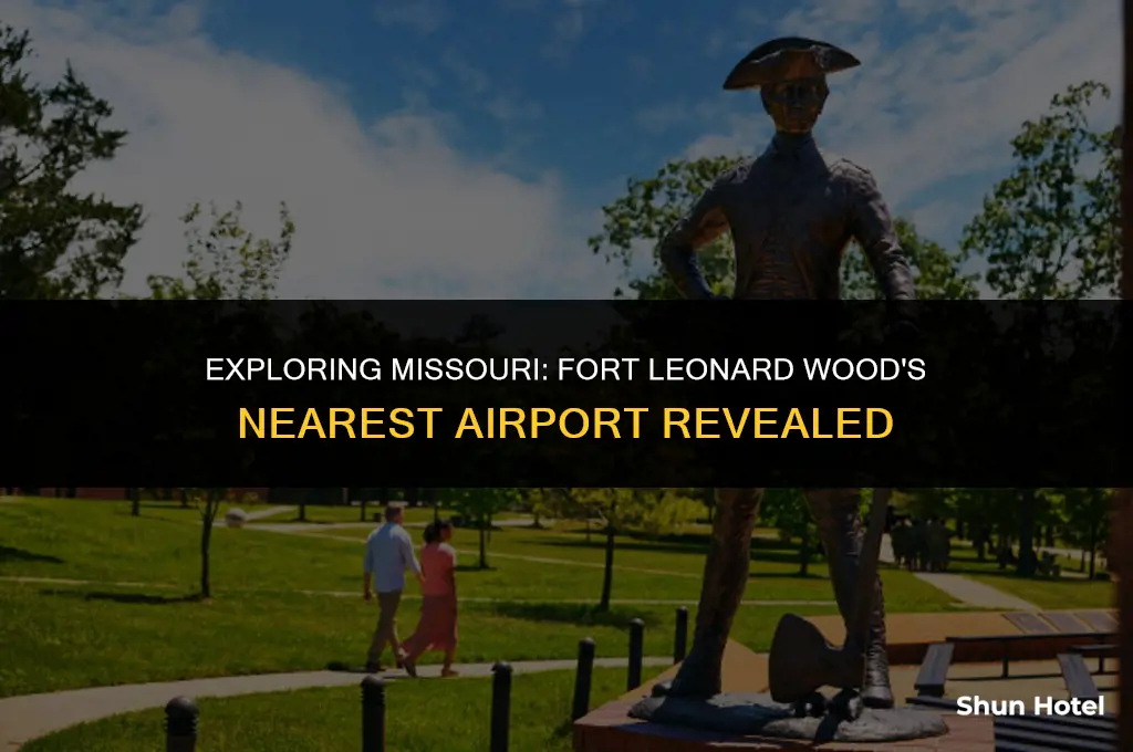 what airport is closest to fort leonard wood missouri