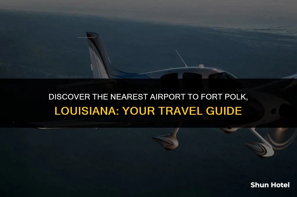what airport is closest to fort polk louisiana