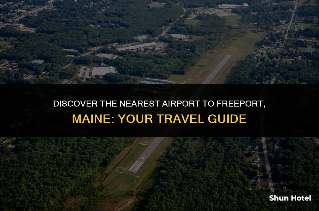 what airport is closest to freeport maine
