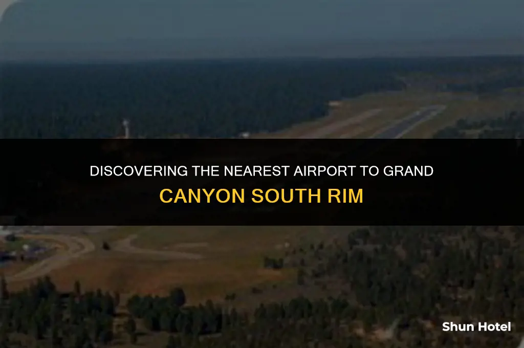 what airport is closest to grand canyon south rim