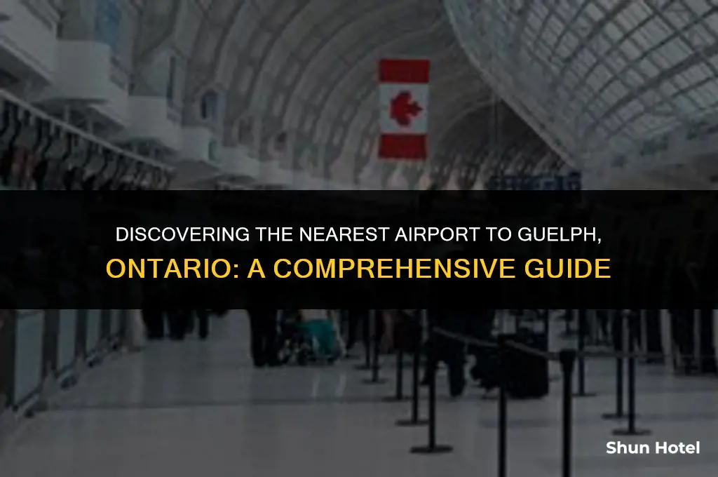 what airport is closest to guelph ontario