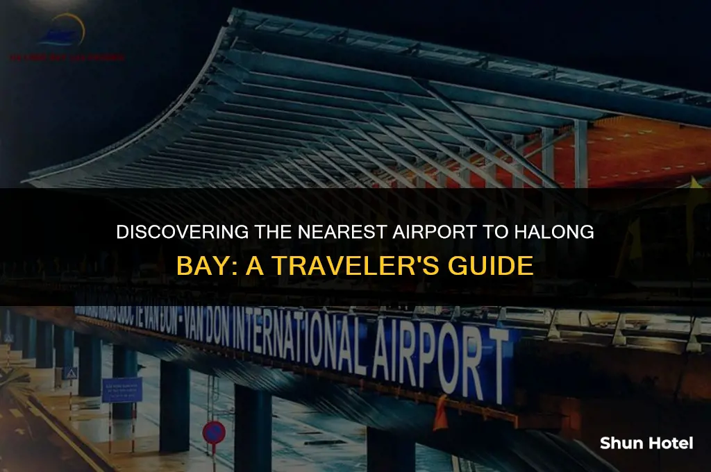 what airport is closest to halong bay