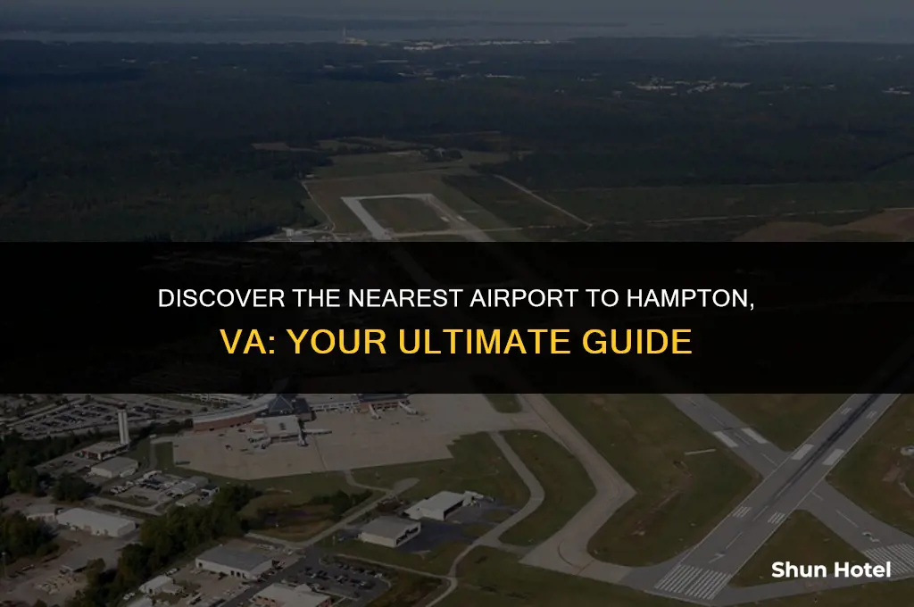 what airport is closest to hampton va