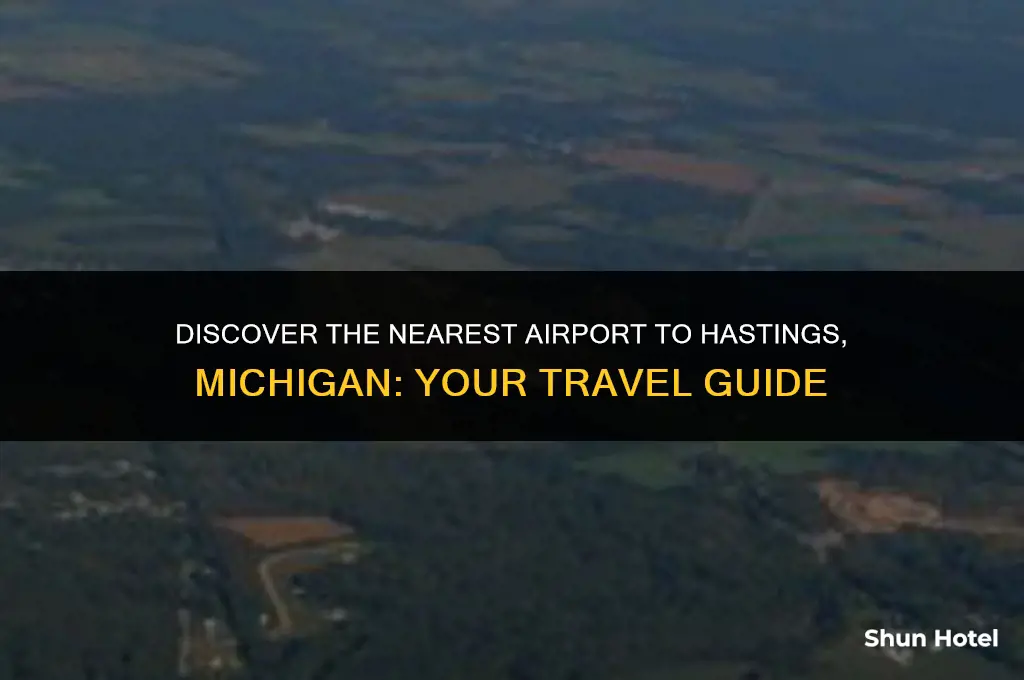 what airport is closest to hastings michigan