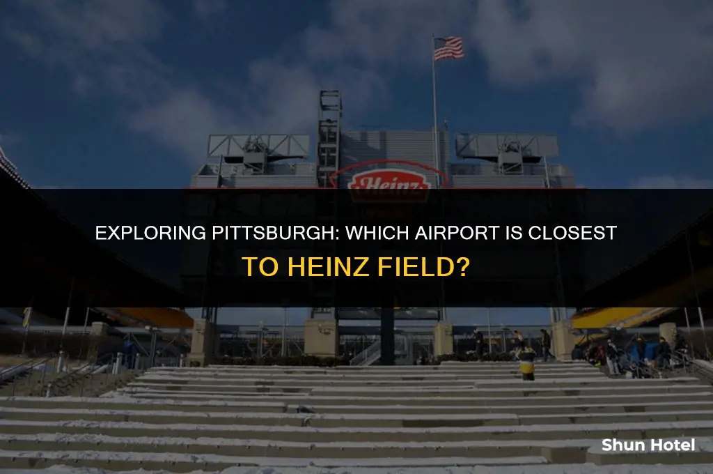 what airport is closest to heinz field