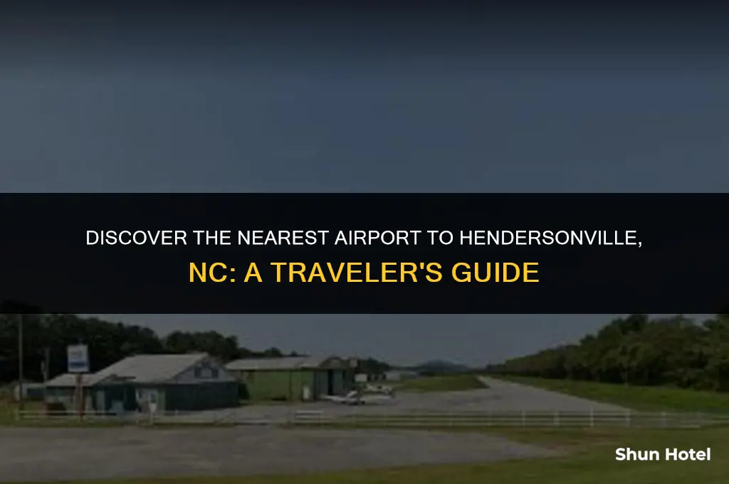 what airport is closest to hendersonville nc