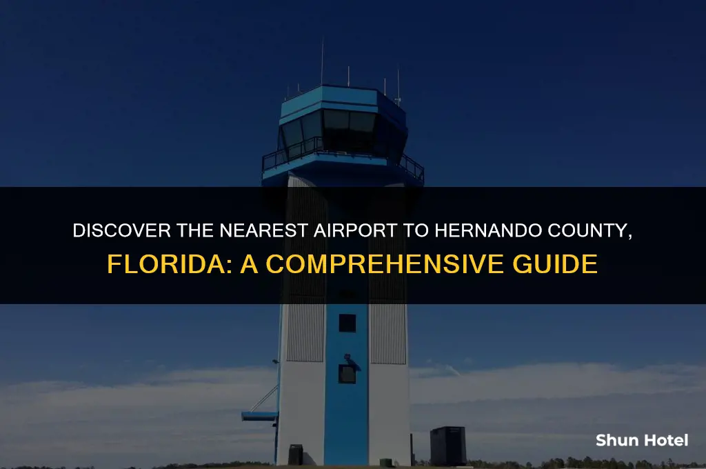 what airport is closest to hernando county florida