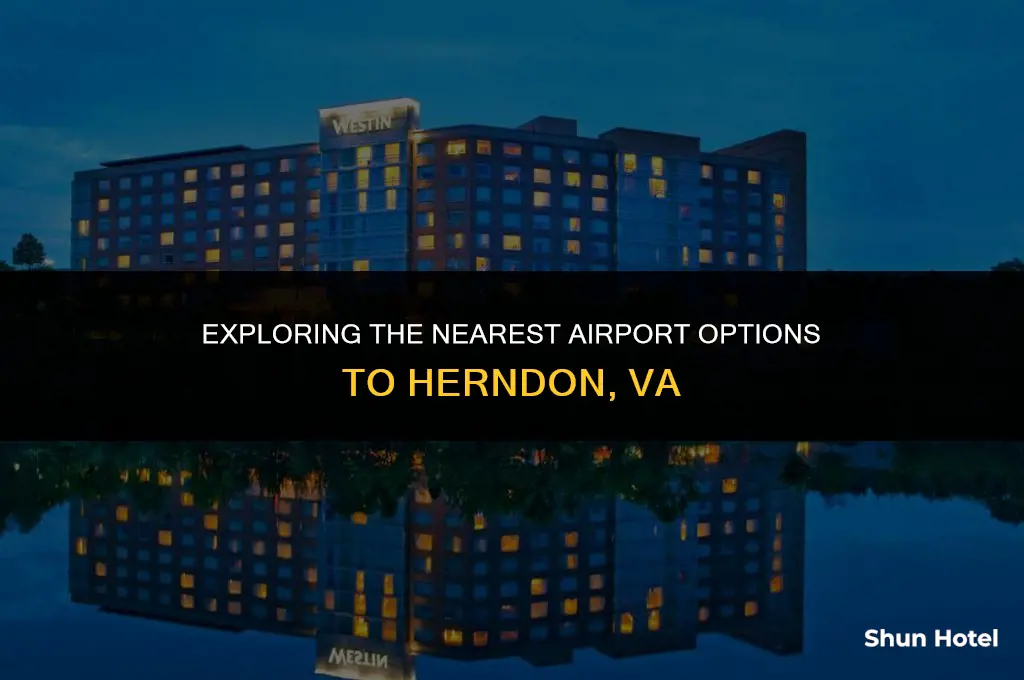 what airport is closest to herndon va