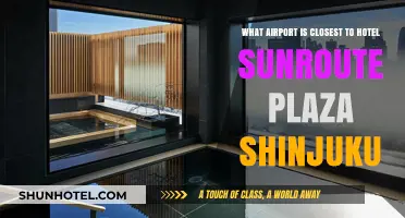 Discover the Nearest Airport to Hotel Sunroute Plaza Shinjuku