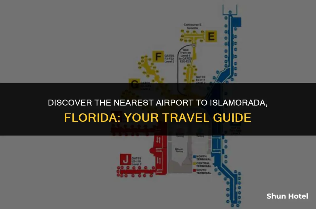 what airport is closest to islamorada florida