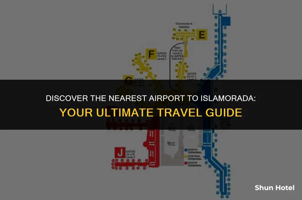 what airport is closest to islamorada