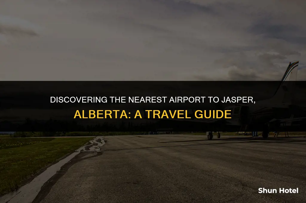 what airport is closest to jasper alberta