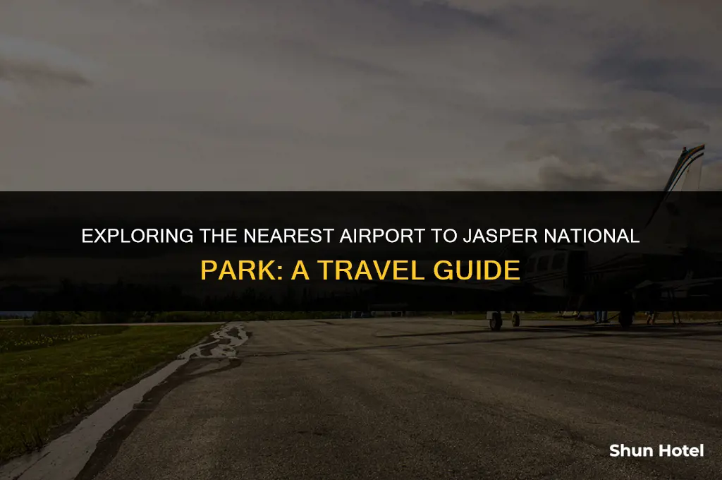 what airport is closest to jasper national park