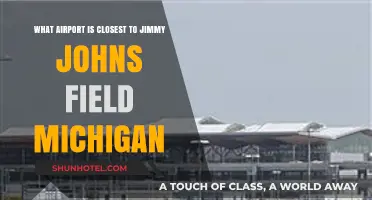 Exploring Michigan: Which Airport is Nearest to Jimmy John's Field?