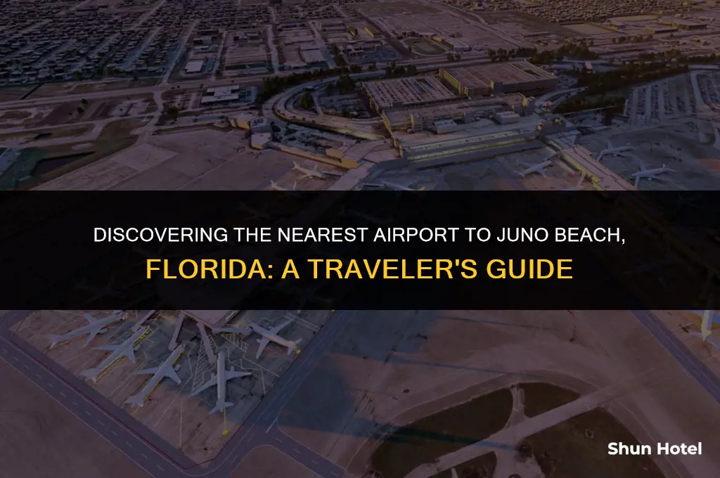 what airport is closest to juno beach fl