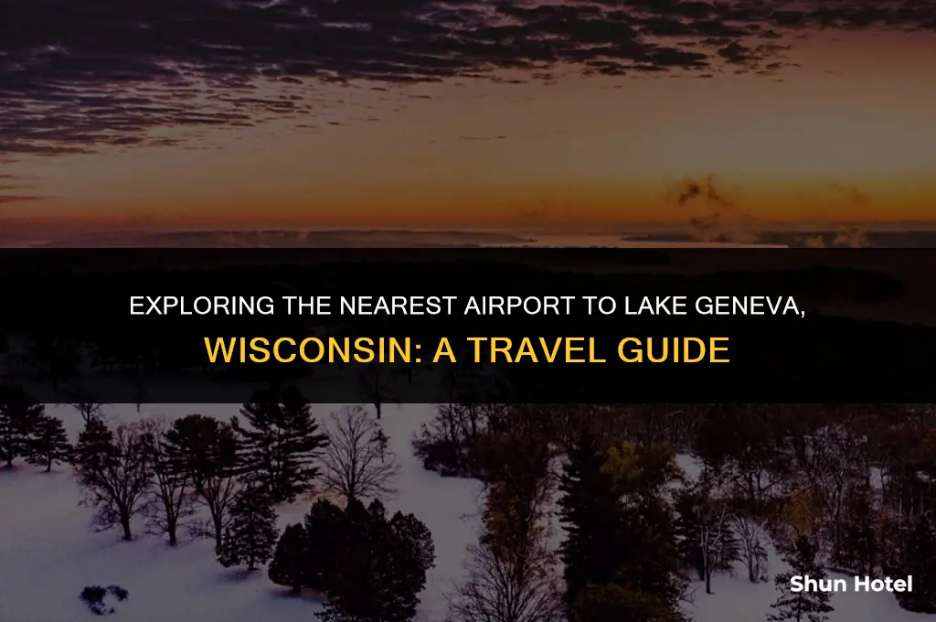 what airport is closest to lake geneva wi