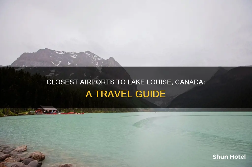 what airport is closest to lake louise canada