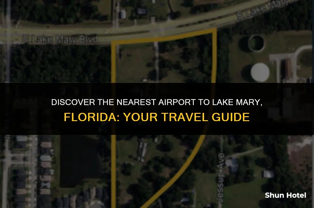 what airport is closest to lake mary florida