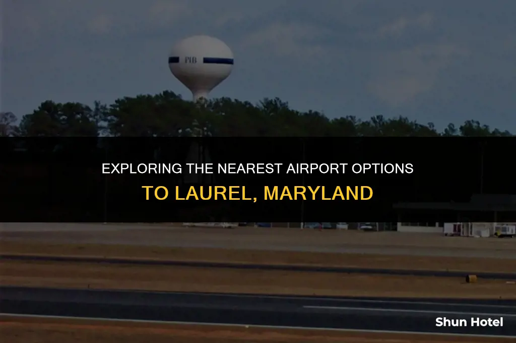 what airport is closest to laurel md