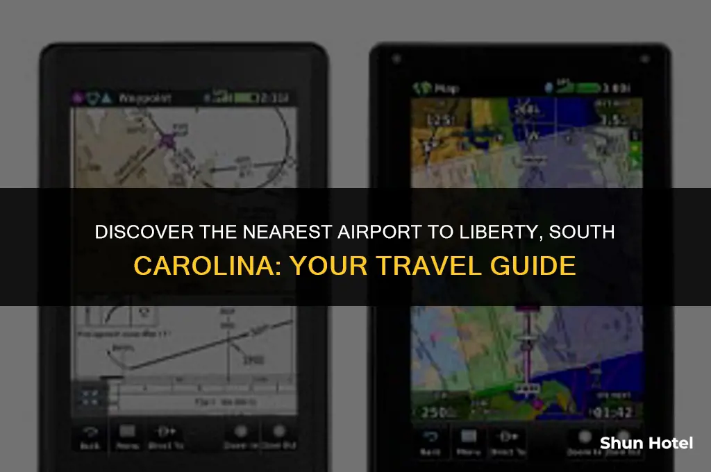 what airport is closest to liberty south carolina