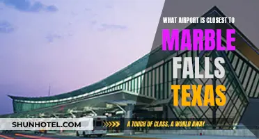 Discovering the Nearest Airport to Marble Falls, Texas: A Travel Guide