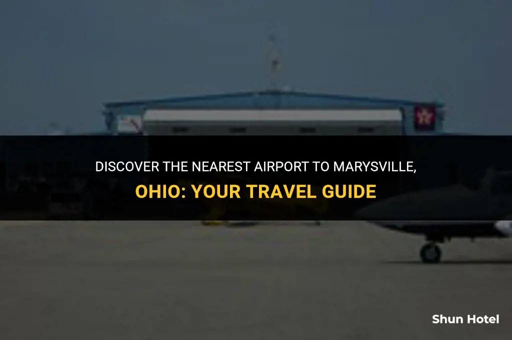 what airport is closest to marysville oh
