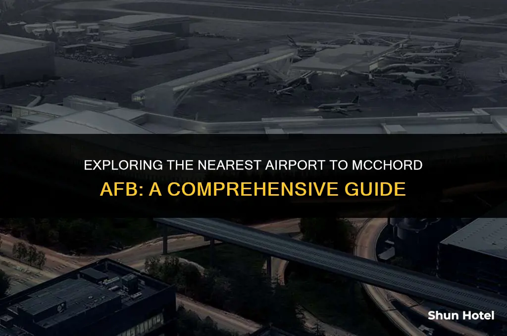 what airport is closest to mcchord afb