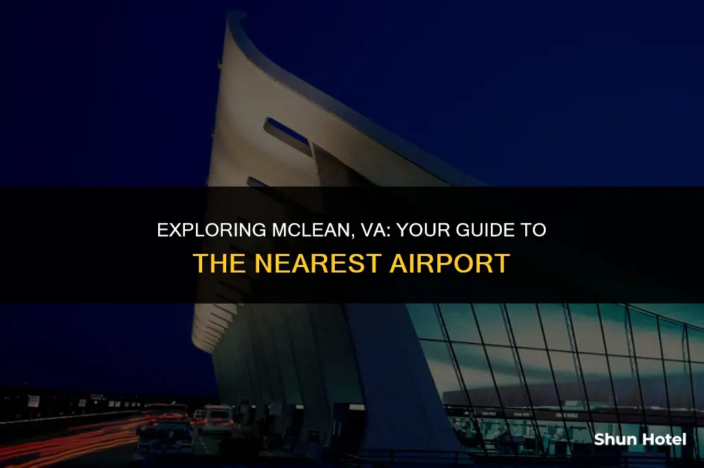 what airport is closest to mclean va