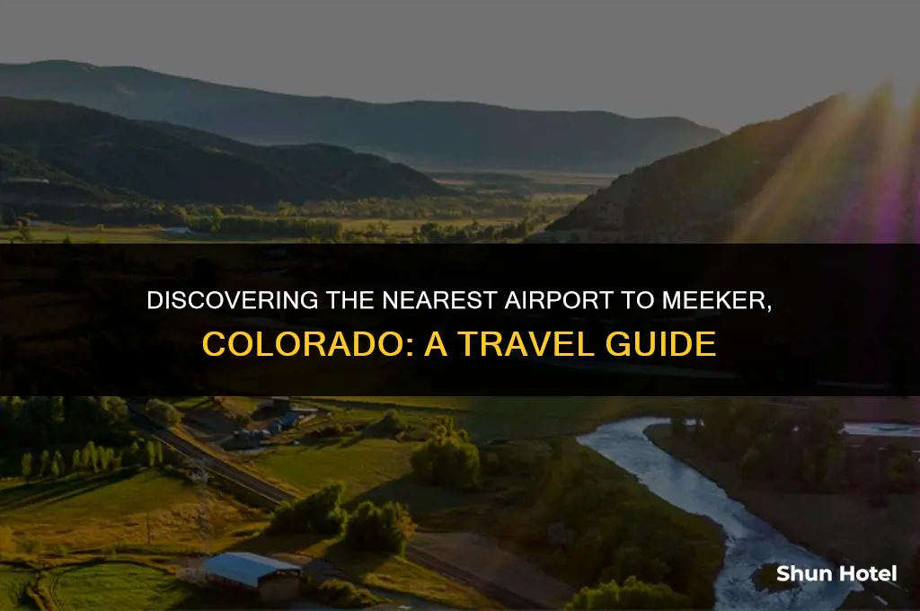 what airport is closest to meeker colorado