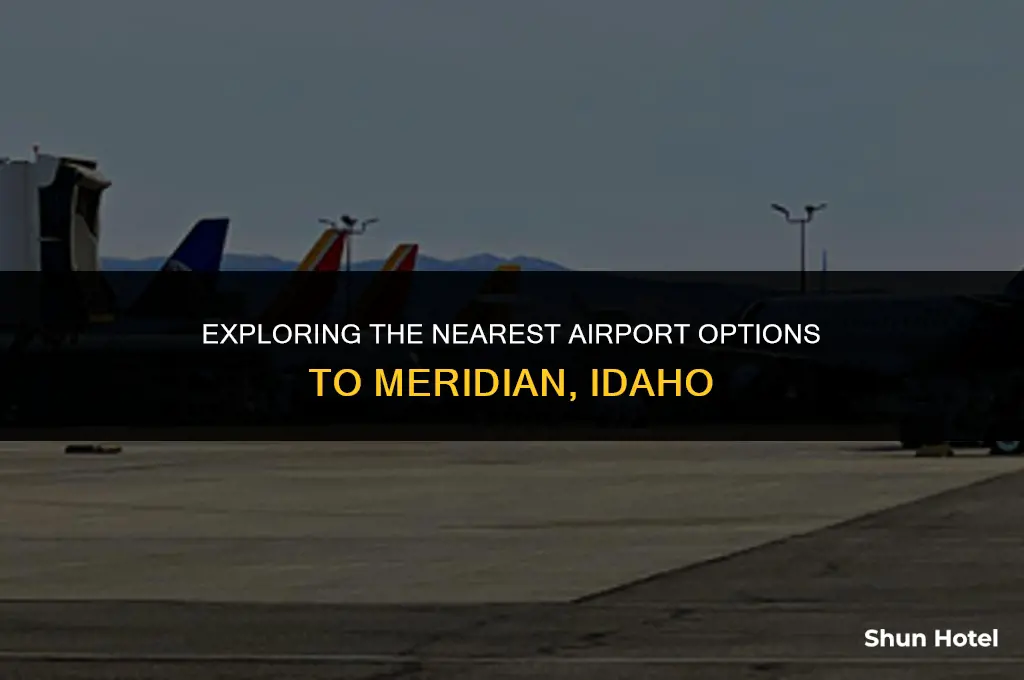 what airport is closest to meridian id