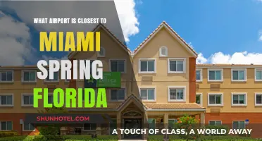 Discover the Nearest Airport to Miami Springs, Florida: Your Ultimate Guide
