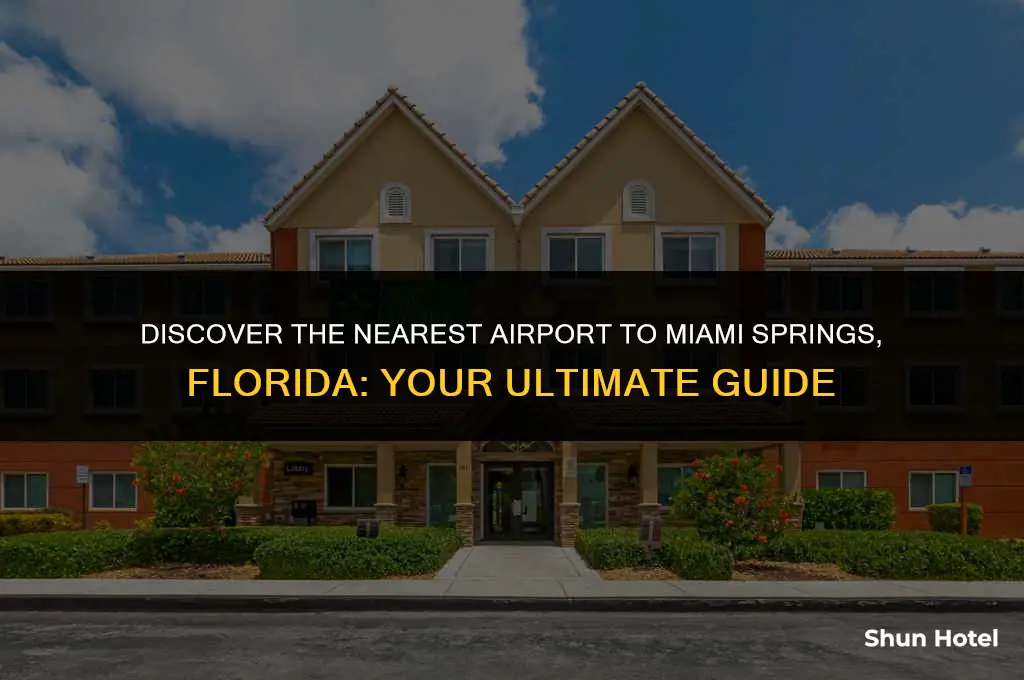 what airport is closest to miami spring florida