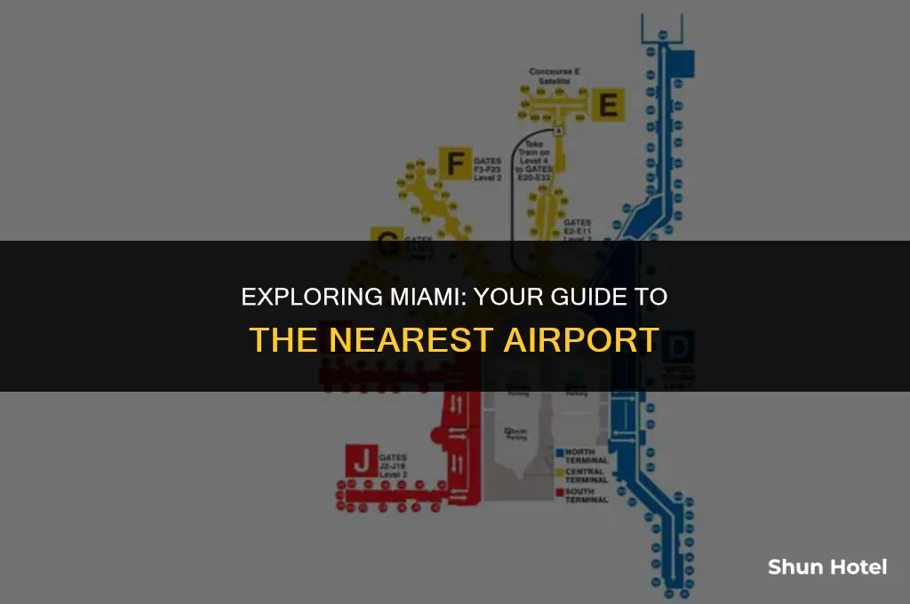 what airport is closest to miami