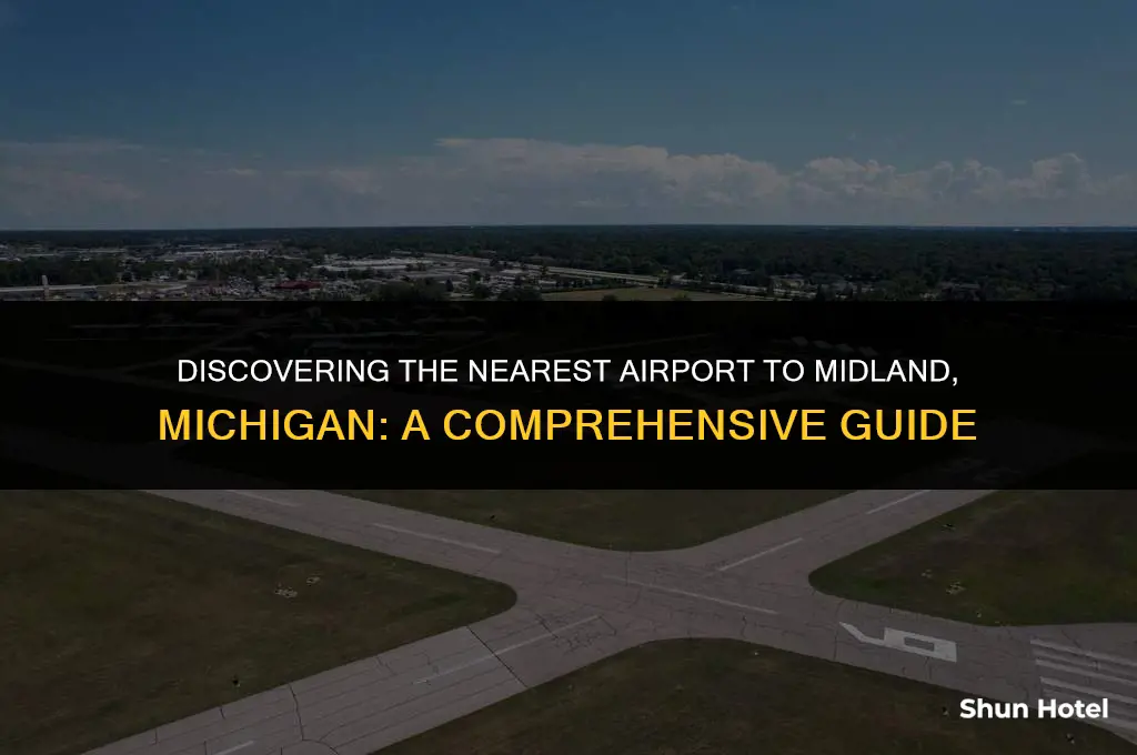 what airport is closest to midland michigan