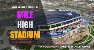 Denver's Nearest Airport to Mile High Stadium: A Travel Guide