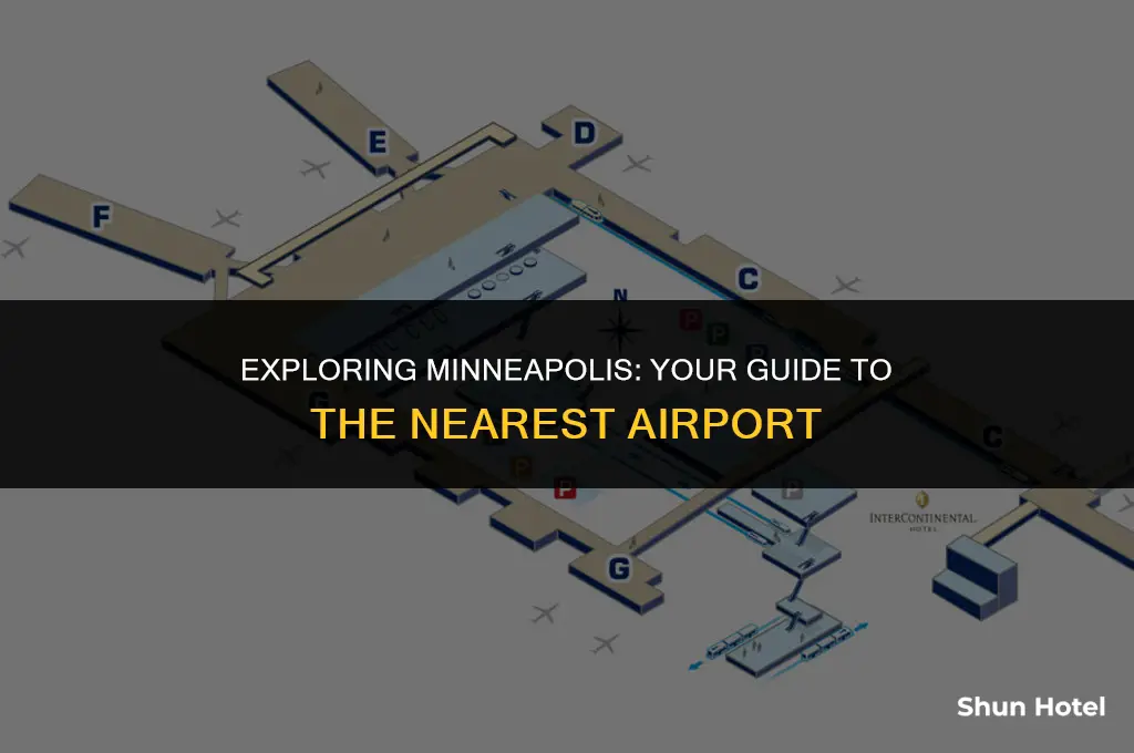 what airport is closest to minneapolis