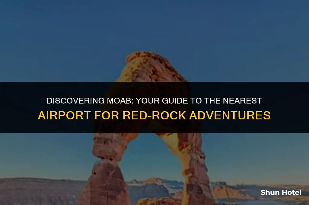 what airport is closest to moab red-rock wonderland utah