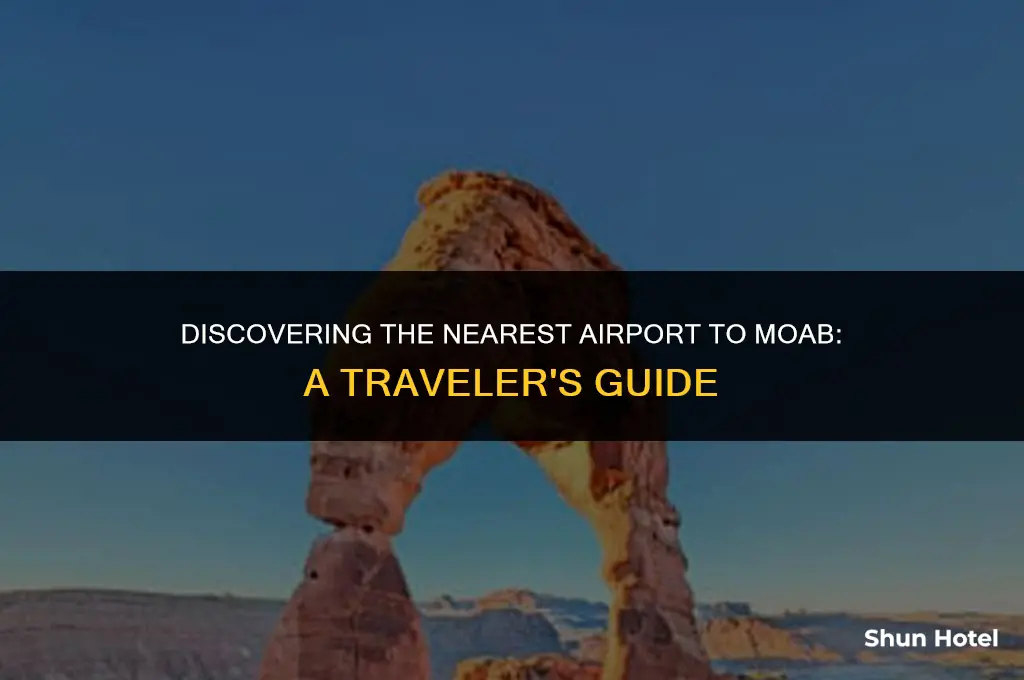 what airport is closest to moab