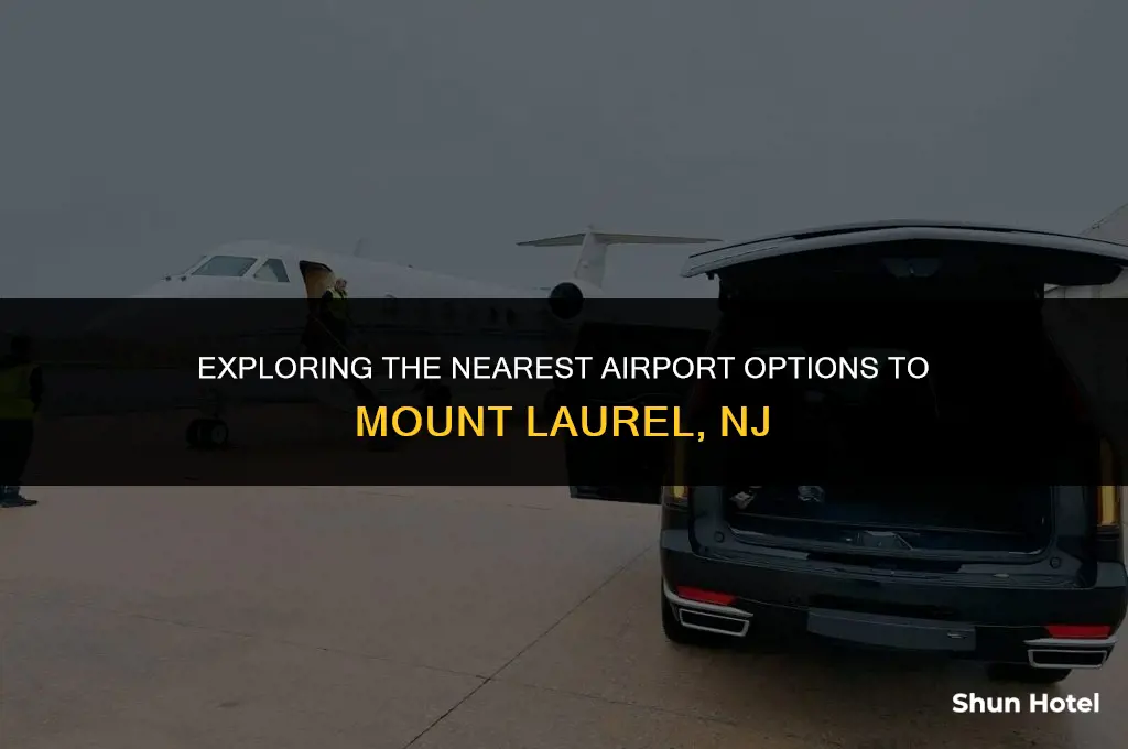 what airport is closest to mount laurel nj
