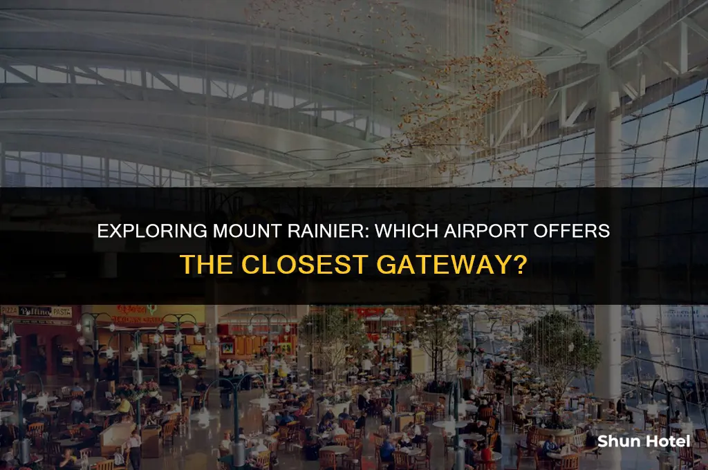 what airport is closest to mount ranier national park