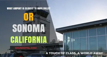Discovering the Nearest Airport to Napa Valley and Sonoma, California