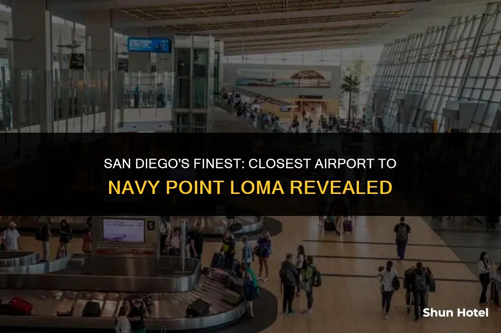 what airport is closest to navy point loma