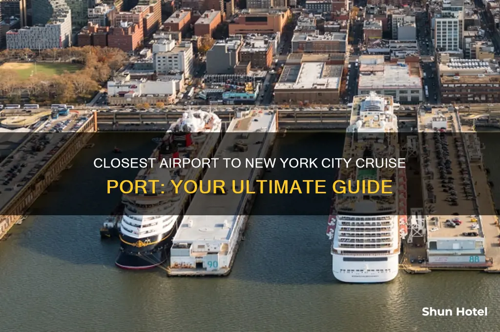 what airport is closest to new york city cruise port