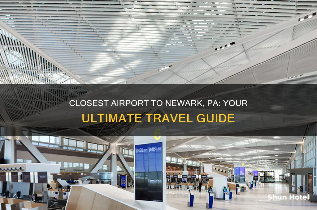 what airport is closest to newark pa