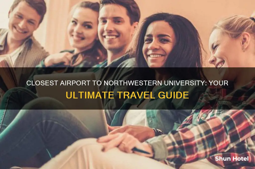 what airport is closest to northwestern university