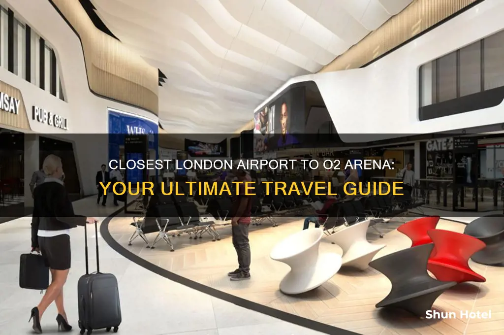 what airport is closest to o2 arena london