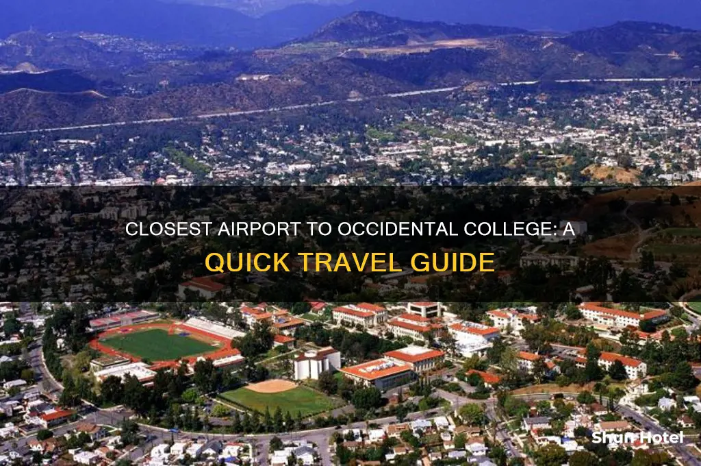 what airport is closest to occidental college