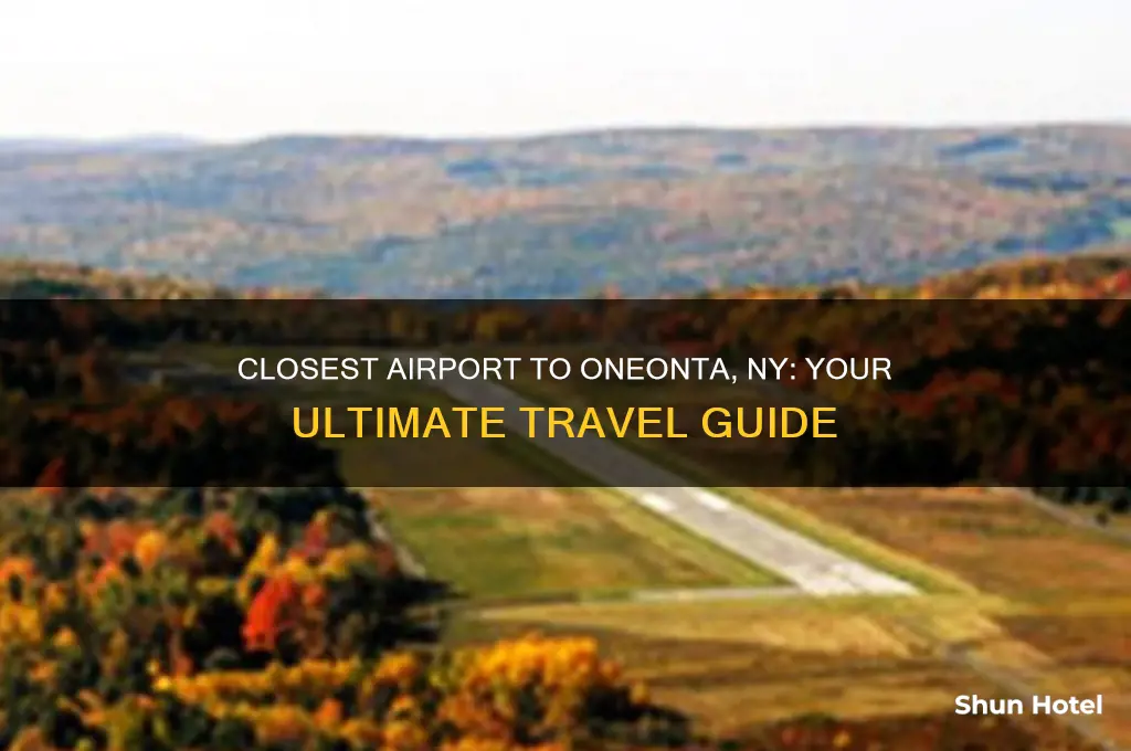 what airport is closest to oneonta ny