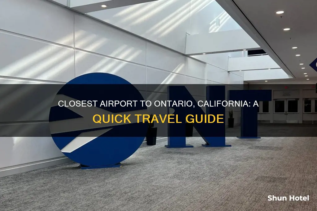 what airport is closest to ontario california