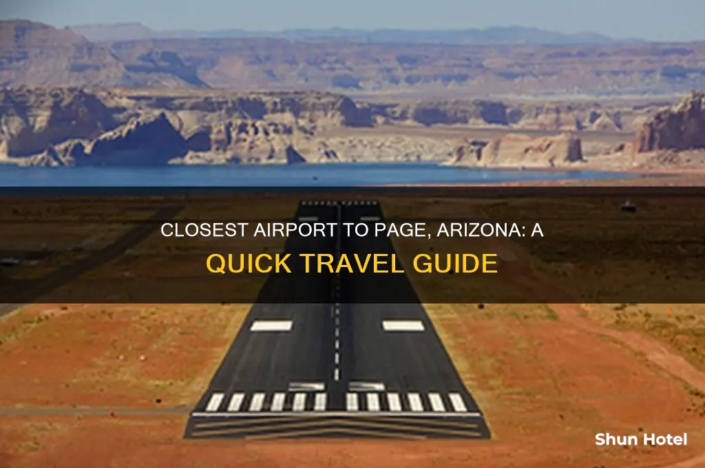 what airport is closest to page arizona